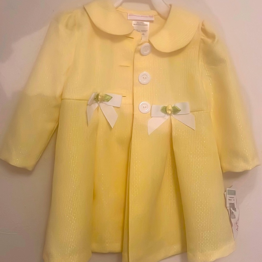 Yellow Summer Dress Jacket